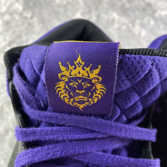 Nike Shoes Mens 9.5 Black Purple Yellow LeBron Witness 8 Lakers LBJ VIII Hoops main image 10